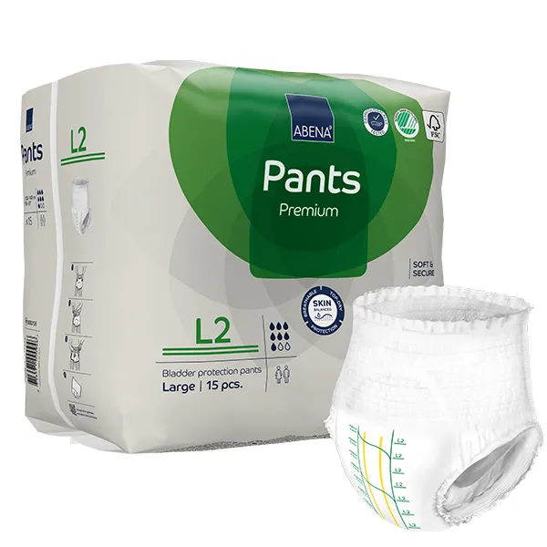 Βρακάκια ABENA Pants L2 Premium, Νύχτας, 15τεμ.