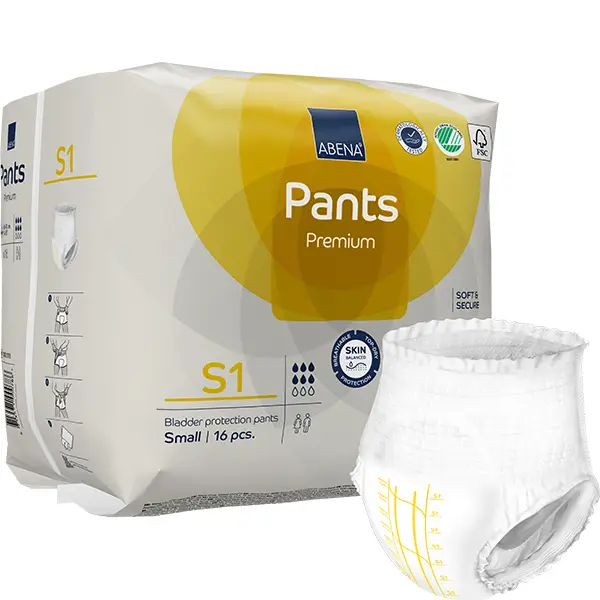 Βρακάκια ABENA Pants S1 Premium, Ημέρας, 16τεμ.